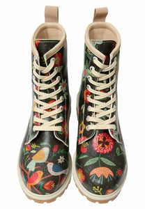 LONG BOOTS <br> Flowers and Birds
