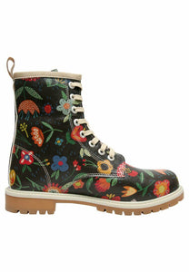 LONG BOOTS <br> Flowers and Birds
