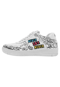 DICE SNEAKERS <br> Never Say Never